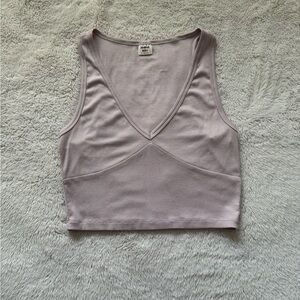 Aritzia sunday best light mauve purple tank